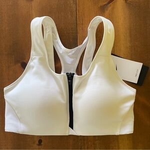 Nike High Impact Dri-Fit Sports Bra zipper closure size M racer back